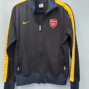Nike Black and Yellow Arsenal Jacket-vintage
2011,2012